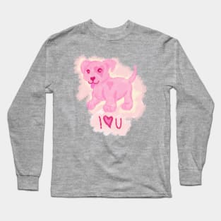 Pink Puppy Long Sleeve T-Shirt